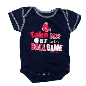 Genuine Merchandise Navy and Red Kids Bodysuit